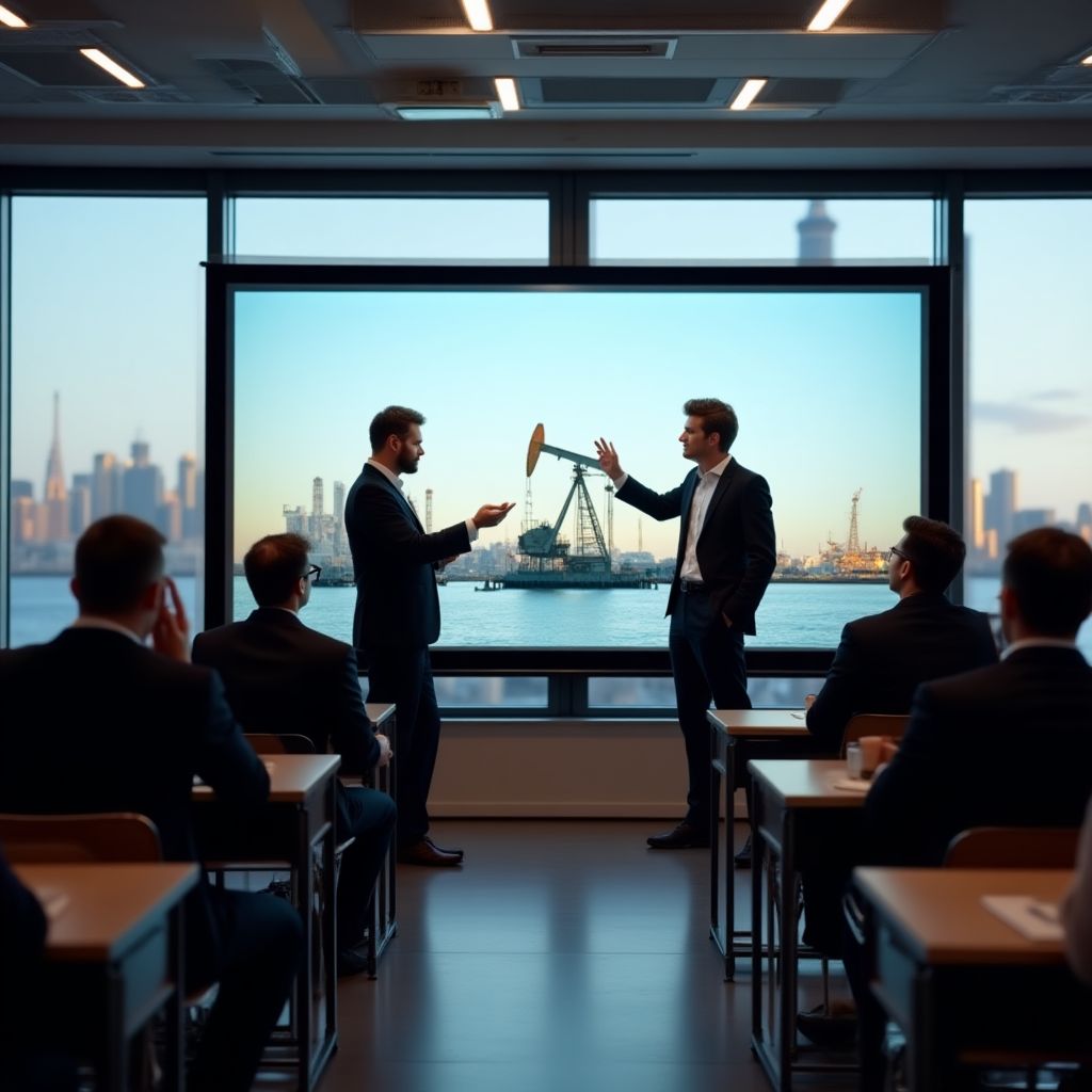 Concepto educativo con profesionales